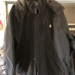 Carhartt Mens Large Rain Jacket